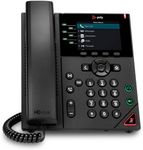 Polycom VVX 350 Business Six-line, Mid-Range IP Desk Phone with Color Display