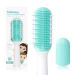 FridaBaby Thick or Curly Hair Detangling Kids Brush by Fridababy, Detangles Knots Without Tears or Breakage, Comb Teeth and Bristle Design