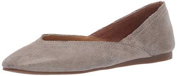 Vince Camuto Women's Footwear Alba Ballet Flat, Titanium, 6.5 UK