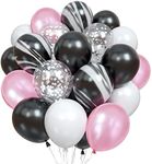 Balloons Black and Pink, 60 Packs 1