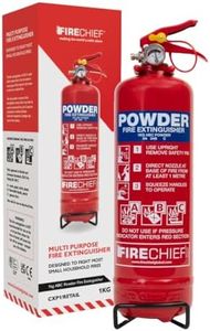 Firechief Core ABC Powder Fire Extinguisher 1kg - Small Fire Extinguisher Quick and Easy to Use - Multipurpose Use - Kitemark Certified to BS EN 3 - CXP1 Model