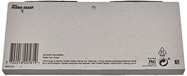 Perma-Sharp Double Edge Safety Razor Blades, 100 Count, (20 packs of 5 blades on a display card)