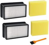 1008 Vacuum Filters 2 + 2 Pack by Blutoget-Fit for Bissell 1008 CleanView Upright 9595A 1819 1822 1825 1831 1330 1332- Compare to Part 2032663 1601502(2 Pre-Motor Foam & 2 Post-Motor Filters 1 brush)