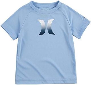 Hurley Boys' Rash Guard Shirt, Blue/Icon, M