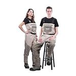 NEYGU Breathable and Waterproof Chest Waders with Stocking Foot,Fit for Fishing,Hiking and Outdoors Water Sports