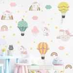 Pumkins Elephant & Balloons Wall Stickers for Kids Baby Wall Stickers for Kids Room Bedroom Playroom Nursery Living Room D�cor Wall Art Wall Decoration Boho