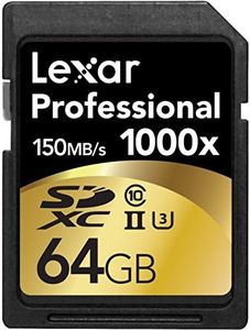 Lexar Professional 1000x 64GB SDXC UHS-II Card