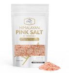 Magic Salt ® Pure Pink Himalayan Salt (Coarse) 1 Kg Suitable for Cooking and Detoxification, UNREFINED | 100% Natural | Vegan | Gluten Free | Resealable Packaging