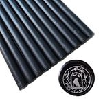 10 Pieces Black Sealing Wax Sticks for Wax Seal Stamp, AMTOL Sealing Wax Sticks for Glue Gun,Great for Wedding Invitations, Wine Packages,Cards Envelopes, Gift Wrapping. (Black)