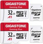 [Gigastone] Micro SD Card 32GB 2-Pa