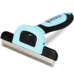 Wooflix Professional Dematting Deshedding Comb Tool for Pet Grooming (Puppy Puppies Dog & Cat) Gentle Hair Brushes for Shedding and Cleaning Fur Lice Remover Clean Coat Accessories (Deshedding Comb)