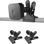 iTODOS 2 Pack Clip Clamp Mount for Blink Outdoor 4 (4th Gen)/(3rd Gen)/XT/XT2/Mini, Metal Holder, Camera Mount Attach Wherever You Like Without Tools