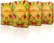 Pukka Three Ginger Organic Herbal Tea, 20 Count (Pack of 4), Ginger, Galangal, Turmeric Soothe