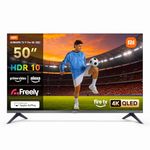 XIAOMI TV F Pro 50, 50 Inch (127 cm), 4K UHD QLED, Smart TV, Fire TV, HDR10, 60Hz with 120Hz Game Boost Mode, MEMC, Alexa Voice Control, 2GB+32GB, Works with Apple AirPlay