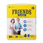 Friends Unisex Classic Adult Diapers Pants Style Large