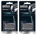 Braun Series 7 Pulsonic 70S (9000 Series) Cassette Replacement, Pack of 2