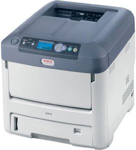 Oki C711DN Color Laser Printer with 34PPM Color