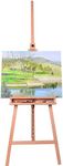 Mont Marte Floor Easel w/Tilt Beech Wood