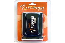 FLIPPER Float Nano Magnetic Aquarium Cleaner – 2-in-1 Flip Scrubber and Scraper, Floating Design with Strong Magnets for Algae and Debris Removal on Small Glass Tanks up to 1/4" (6mm)