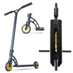Madd Gear Origin Pro Scooter for Teens and Kids - Lightweight Alloy Deck - Aluminum Handlebar - Trick Scooter for All Skill Levels (Origin 500, Laser Flip)