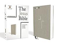 The Jesus Bible, NIV Edition, Cloth Over Board, Gray Linen, Comfort Print: The Jesus Bible, New International Version, Gray Linen, Comfort Print