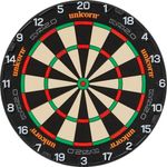 Unicorn Eclipse Ultra 2.0 Professional Dartboard | Venom Black Razor Spider | Hi-Vis Horizontal Numbers | Abyss Intense Vibrant Colour Longevity | Rotatable Symmetric Logos