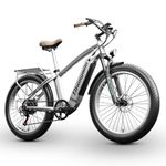 Shengmilo E Bike Electric Bike 26 Inch E-Mountain Bike E-Bike 720WH Battery 7-Speed shifting electric cycling with Fat Tire, hydraulic disc brakes, aluminum carrier & frame