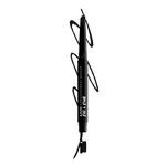 NYX Professional Makeup Fill & Fluff Eyebrow Pomade Pencil, Black, 0,2 g