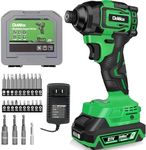 DOWOX 2035 In-lbs Powerful Impact Driver Kit, 21V MAX*Brushless Cordless Impact Driver, 1/4" Hex Chuck, 4-Speed, 24 PCS Screwdriver Bits & Sockets, for Repairs, Long Rusted Screws or Frozen Bolts