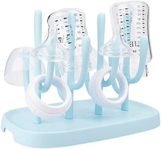 Baby Bottle Drying Rack, Space Saving Bottle Dryer Holder for Bottles, Nipples, Pump Parts, Cups