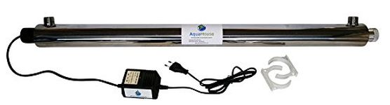 AquaHouse Ultra Violet 55W UV Water Treatment System 45 Litres/Minute (10GPM) Whole House Steriliser Water Filter
