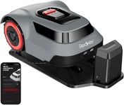 Redkey MGC1000 Robot Lawn Mower with 393ft Boundary Wires for 0.20 Acre (1/6 Acre), 45% Slope, 70Mins Runtime, Auto Recharge, Automatic Robotic Lawn Mower w/Precise Location & Breakpoint Detection