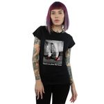 Absolute Cult The Wizard of Oz Women's Ruby Slippers Photo T-Shirt Black Small