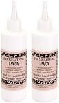 Books by Hand, Pack 2, pH Neutral PVA Adhesive Size 8 oz (BBHM217). Ideal for Bookbinding, Paper Projects, Art, Craft, DIY.