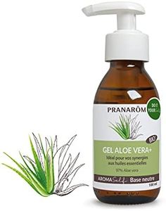 Pranarôm Aromaself Gel Aloe Vera+, Idéal pour vos synergies aux huiles essentielles, 97% Aloe vera, 100 ml