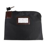 Eagle Locking Security Money Bag, Cash Bag, 10.82 X 8.2 X 1.38-Inch, Black