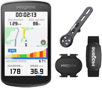 Magene C706 GPS Bike Computer Bundle w/ S314, H303 & Mount