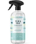 Therapy Tub & Tile Cleaner,16 fl oz. - Bathroom & Shower Cleaner Spray for Soap Scum Removal