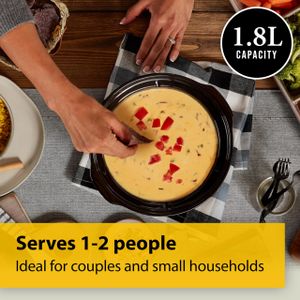 Crock-Pot 1.8L Slow Cooker – Black