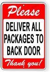 Please Deliver All Packages to Back