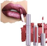 Runway Rogue Pearl Glam Long Wear Shimmer Liquid Lipstick, Metallic Earthy Berry-Bronze Lipstick with Silver and Gold Shimmer, ‘Callback’