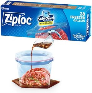 Ziploc Freezer Bag, Gallon Value Pack, 28-Count