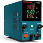 HANMATEK Laboratory Power Supply 0-30V 0-5A HM305M with 3-Digit Display Protection OVP OCP OPP