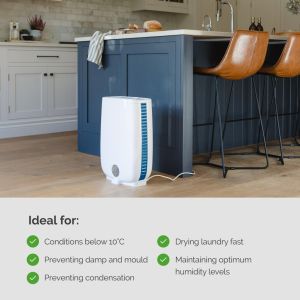 Meaco DD8L Portable Dehumidifier – Compact Moisture Removal