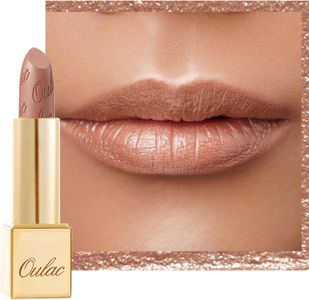 OULAC Sahara Gold Glitter Lipstick – Shimmering Metallic Finish