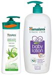 Himalaya Baby Lotion 700ml & Himalaya Herbals Aloe and Cucumber Refreshing Body Lotion, 400ml