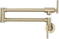 DIKUROOMS Brushed Gold Pot Filler F