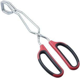HINMAY Scissor Tongs 11-Inch Heavy Duty Stainless Steel Scissor Cooking Tongs