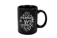 Khakee Best Boss Theme Printed Ceramic Coffee Mug (325 ml)- Gift for Boss,Birthday,Anniversery Gift Idea(870-9)