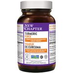 New Chapter Turmeric Supplement, One Daily, Joint Pain Relief + Supercritical Organic Turmeric, Black Pepper Not Needed, Non-GMO, Gluten Free – 30 Count (1 Month Supply)